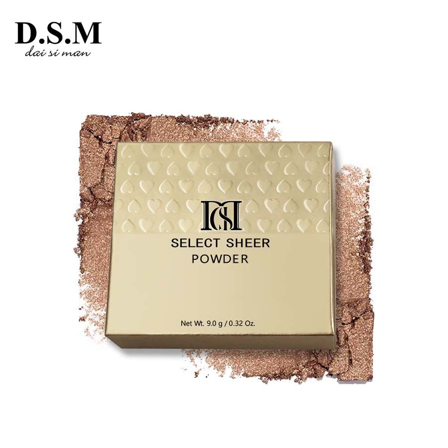 D.S.M Professional Highlighter Makeup Face Powder Highlighting Concealer Cosmetics Eyes Glow Kit Palette Bronzer and Highlighter eprolo