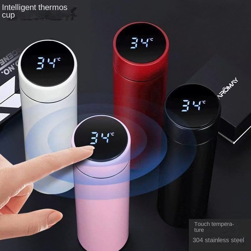 Smart Temperature Measurement Insulated Cup 304 Stainless Steel Water Cup Portable Home Cup Gift Cup Wholesale Engraving eprolo