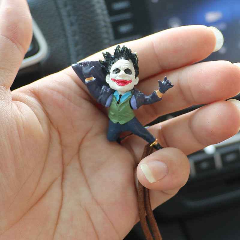 Clown Car Pendant – Creative Gypsum Rearview Mirror Decoration & Car Interior Charm