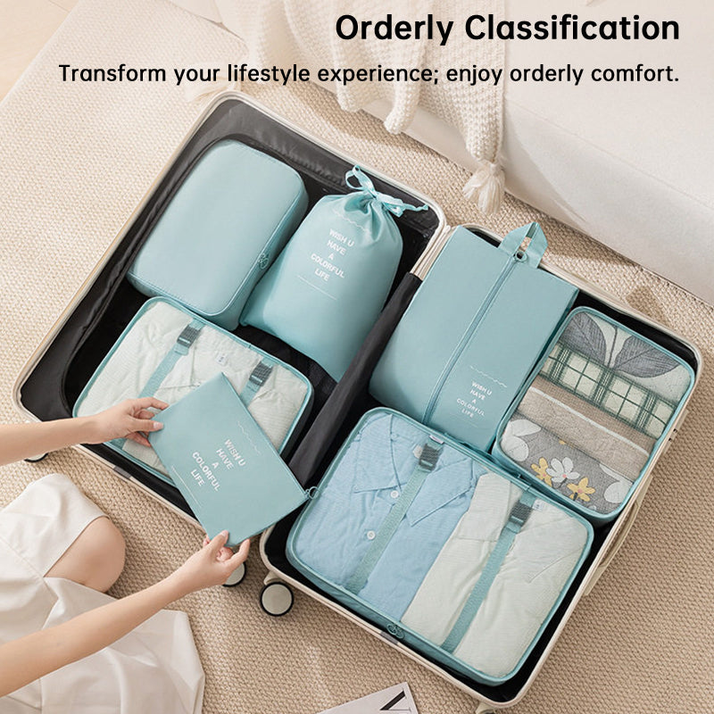 7-Piece Packing Cubes Set | Travel Organizer for Suitcase & Luggage eprolo