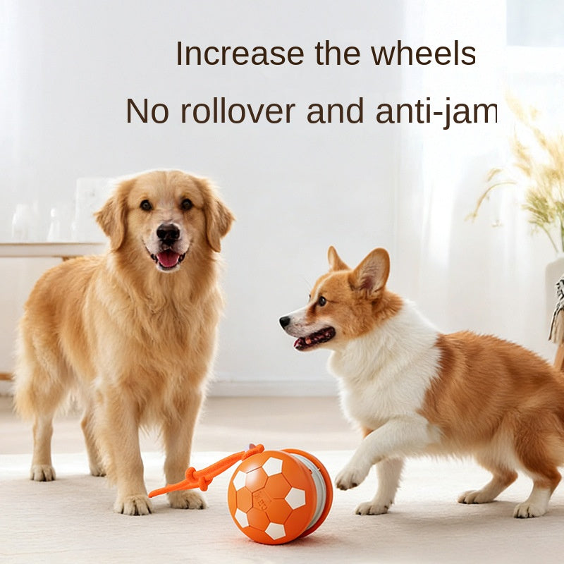 New Pet Smart Rolling Ball Toy for Dogs, Official US-Mexico-Canada World Cup Edition, Interactive Dog Play Tool