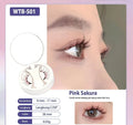 Natural Thick Portable Adhesive Free Eyelash Magnetic Suction Eyelash Style eprolo