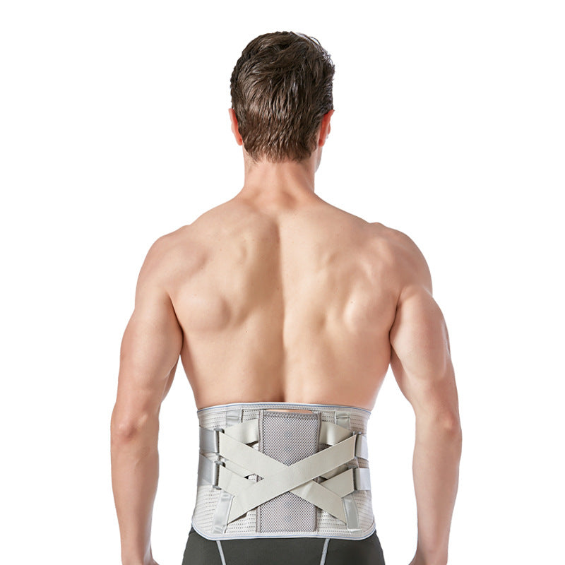 Removable steel plate support for waist protection, breathable and widened waist protection eprolo