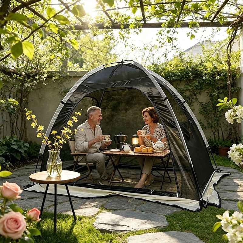 Cool Mesh Mosquito-Proof Canopy Tent – Double-Sided Anti-Insect Screen for Outdoor Relaxation