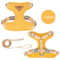 Cat traction rope to prevent breaking free cat chest harness for outdoor walking cat rope