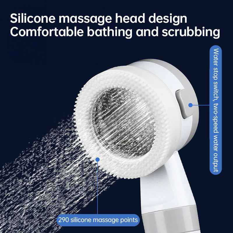 Rechargeable Electric Camping Shower Pump – Smart Digital Display, Portable Outdoor Shower