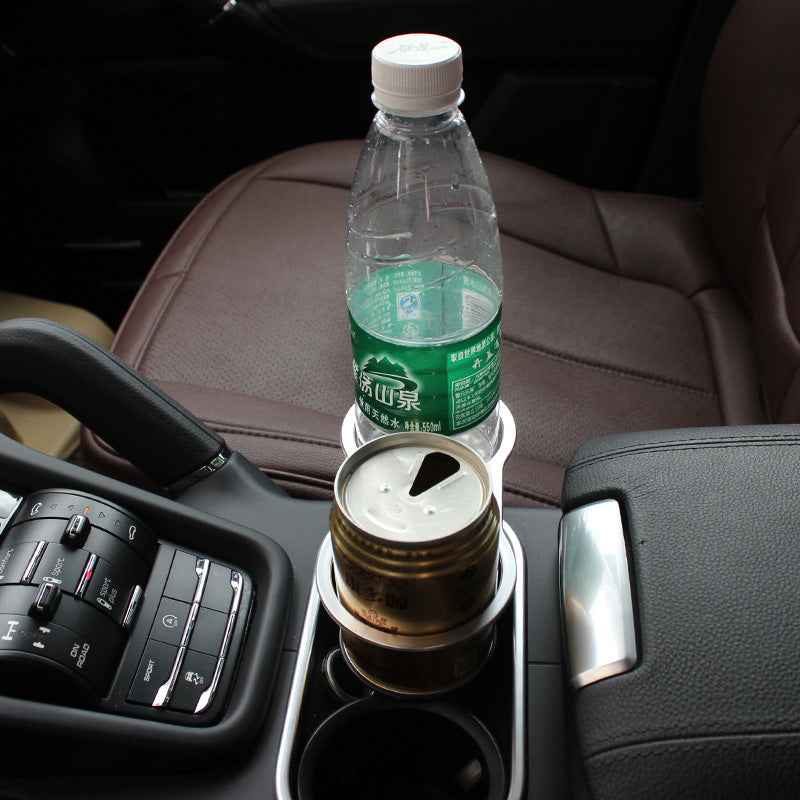 Car Double Cup Holder – Universal ABS Dual Drink Holder for Any Vehicle
