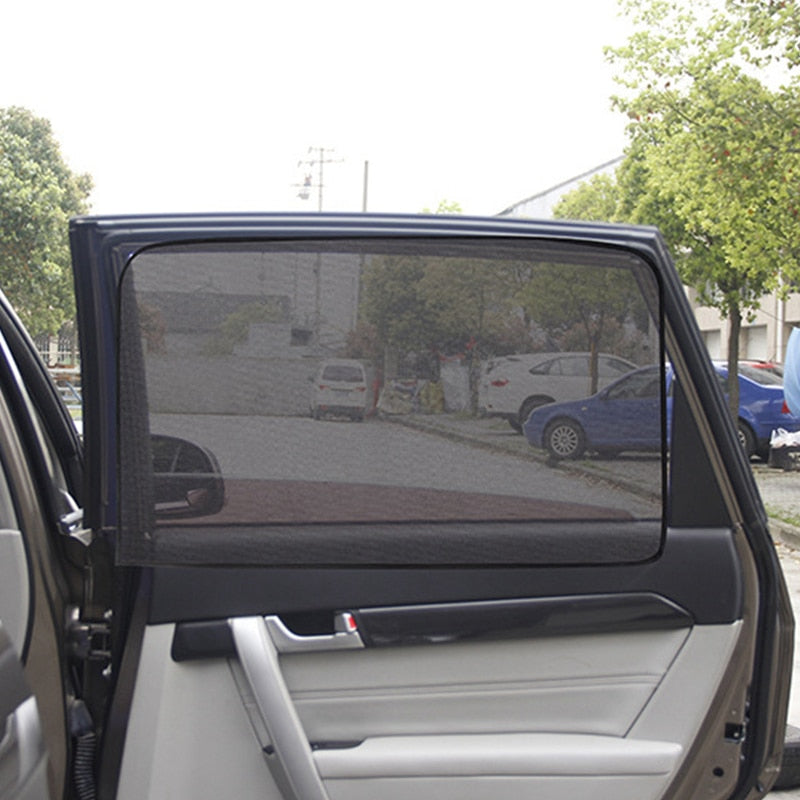 Magnetic Car Sun Shade UV Protection Car Curtain Car Window Sunshade Side Window Mesh Sun Visor Summer Protection Window Film by eprolo