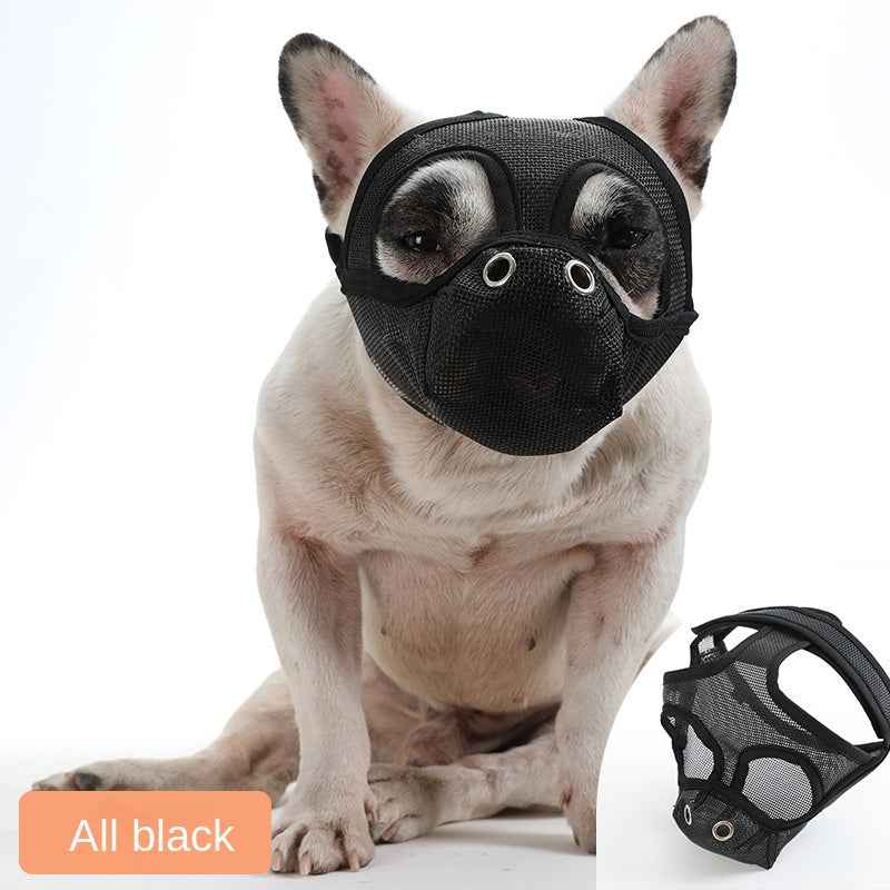 Bullmastiff Mouthguard Flat-Faced Dog Anti-Chew Anti-Bite Drinking Mouthguard