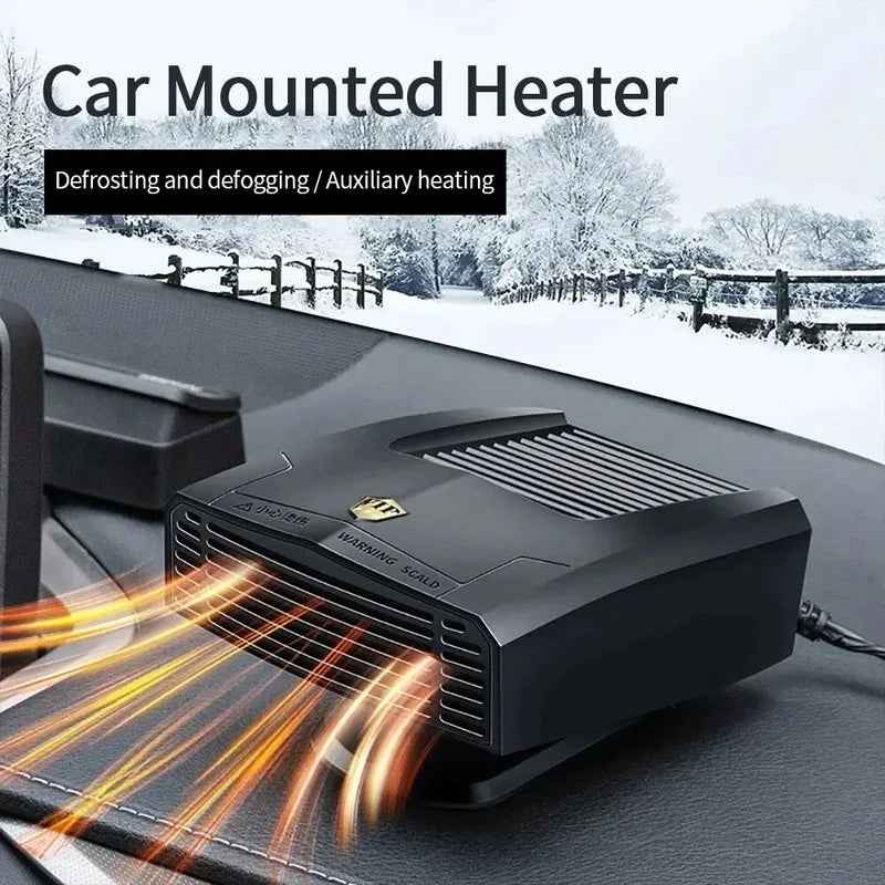 Portable Car Heater & Defroster – 12V/24V Fast Defrosting & Defogging for Cars & Trucks