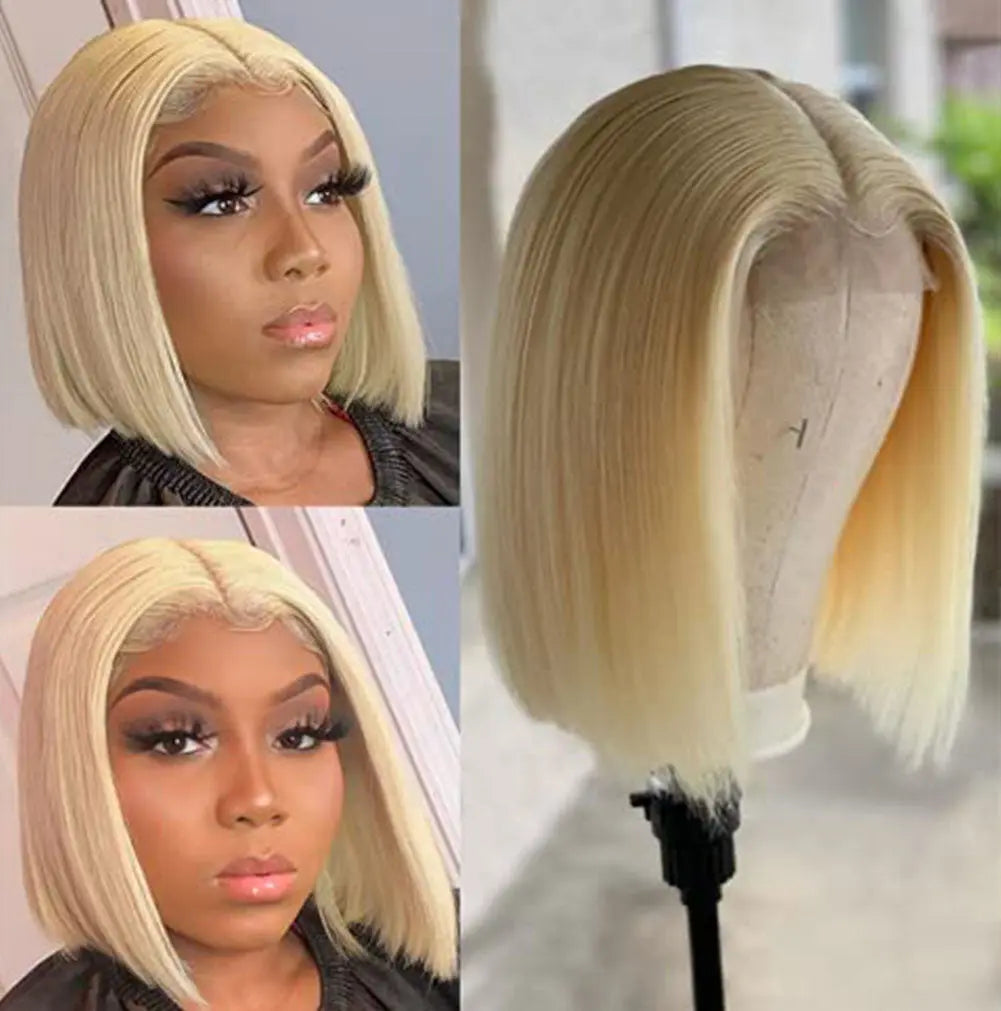 Hand Groove 13*2.5  Front Lace Wig  Natural Straight Hairline Wig eprolo