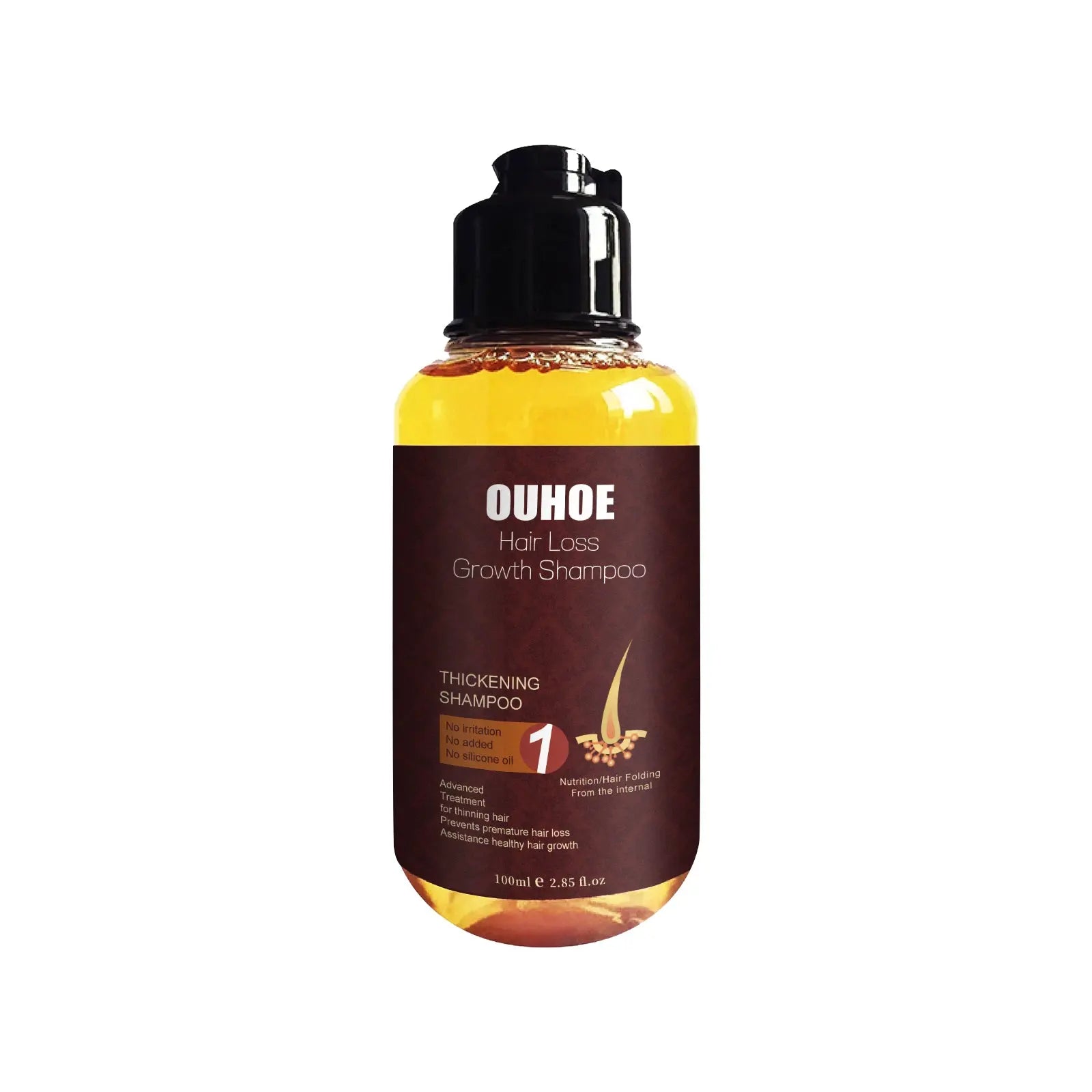 Hair Conditioner, Cleanse Scalp Moisturize Thick Hair And Smooth Hair Shampoo eprolo