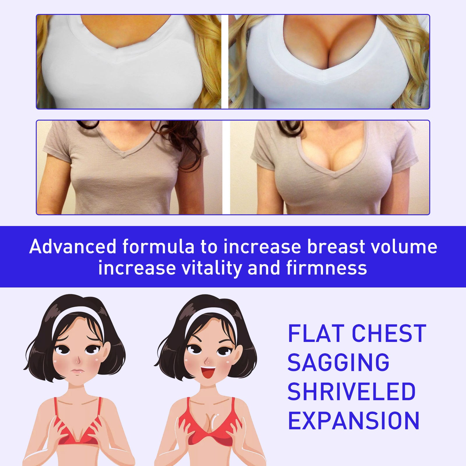Beauty Cream, Lift And Plump Postpartum Breast Sag Massage Care Cream