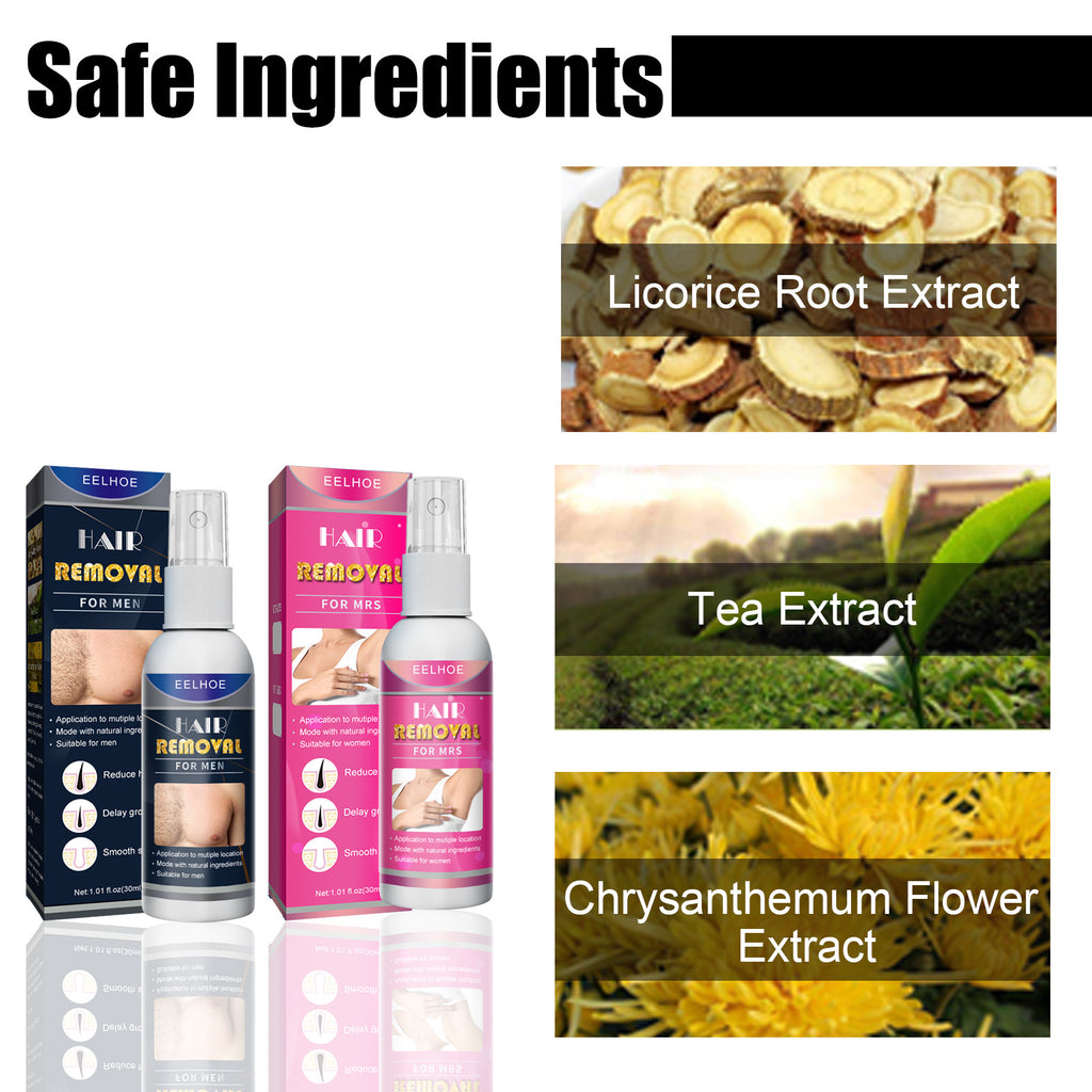 Underarm Refreshing Hair Removal Spray Underarm Gentle Hair Removal Spray Does Not Stimulate Fine Smooth Hair Removal eprolo