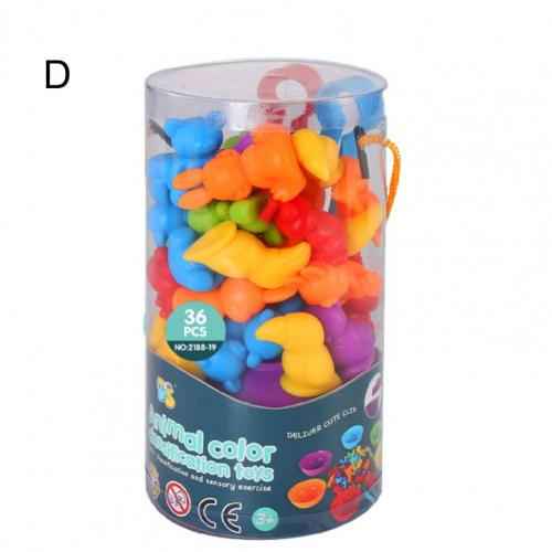 Children's Rainbow Count Early Education Cognitive Toys Montessori Teaching Aids Math Children's Game Set