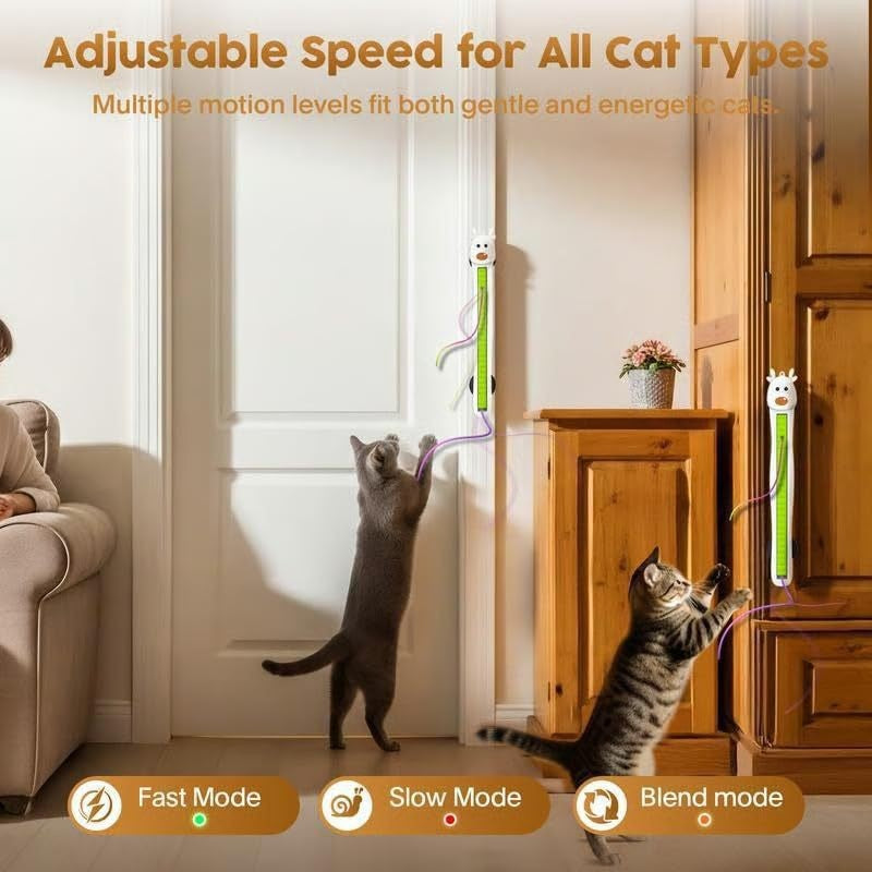 Auto Motion Flying Rope Cat Toy