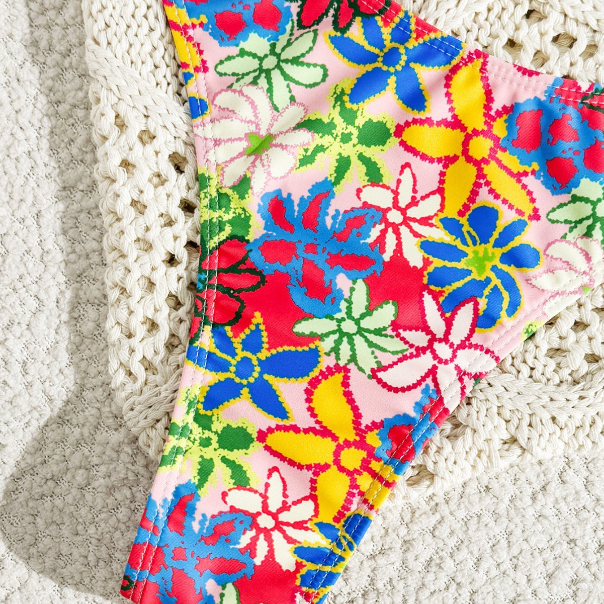 Bikini Swimwear, Sexy Printed Backless Beach Bikini Swimsuit