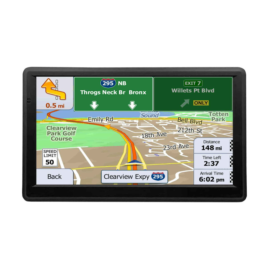 Portable 7-Inch Car GPS Navigator – HD Touchscreen, 8GB, Free 2025 Maps