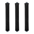 Curling Iron with 3 Rubber Clips 3cm No-Heat Curler Big Wave Hair Styling Tool Sleep eprolo