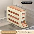 Rolling Egg Storage Box Slide-Type Automatic Egg Roller Freshness Preservation