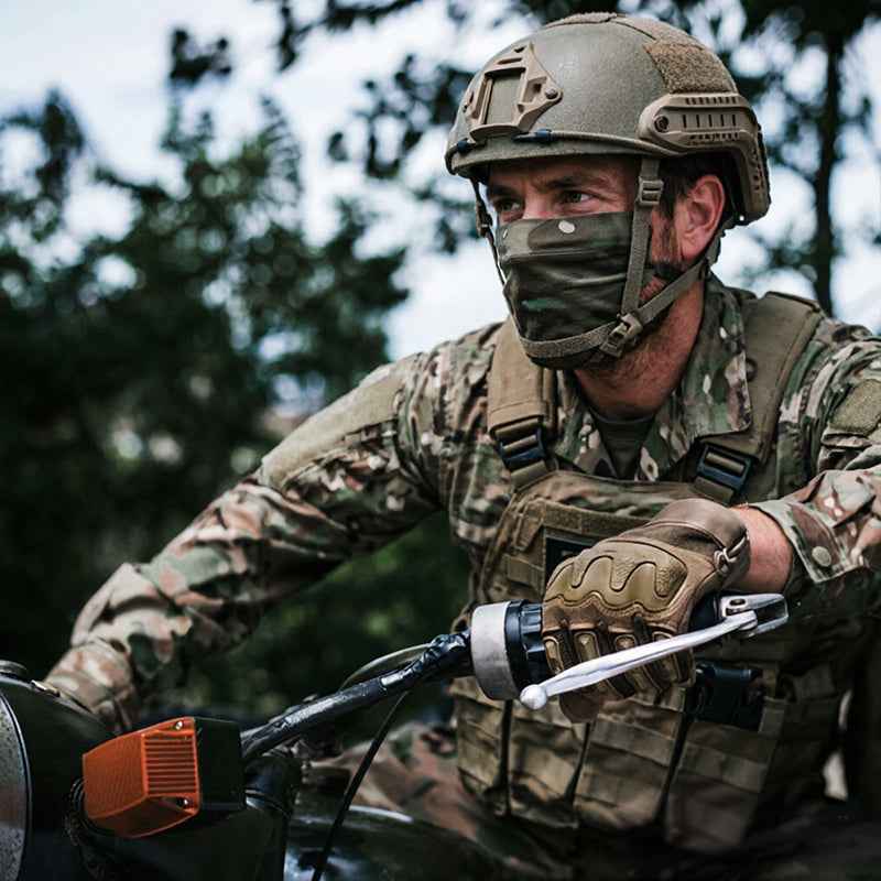 Men’s Tactical Gloves – Full Finger Anti-Slip Combat Gloves for Military, Outdoor & Fitness Use