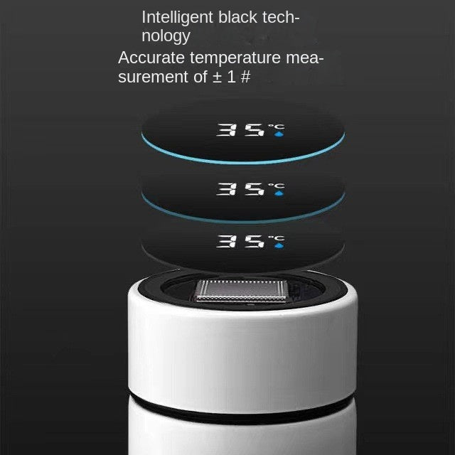 Smart Temperature Measurement Insulated Cup 304 Stainless Steel Water Cup Portable Home Cup Gift Cup Wholesale Engraving eprolo