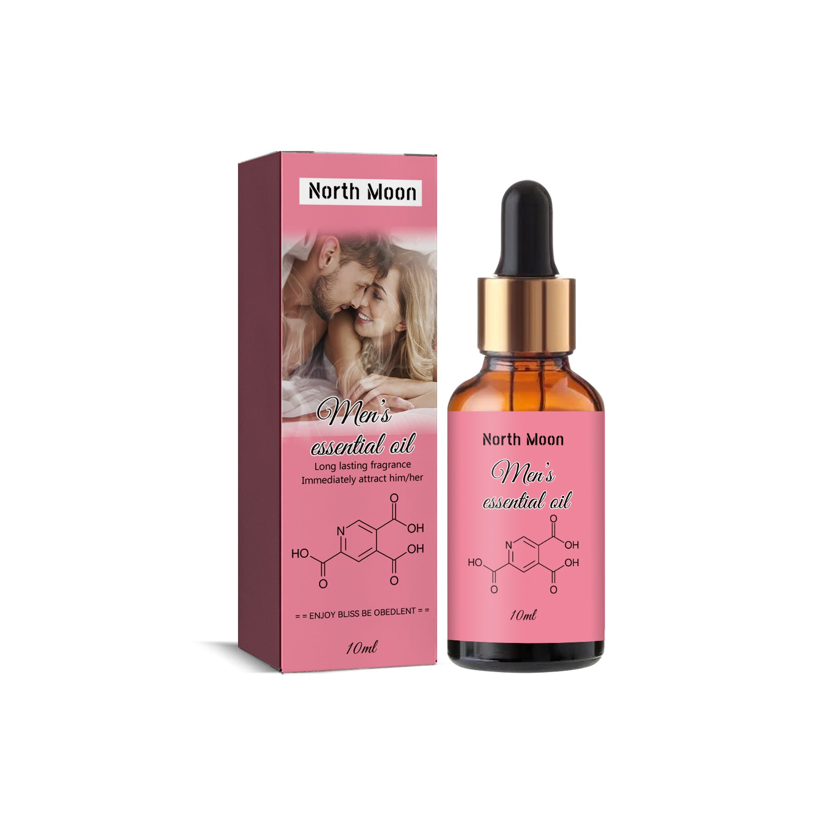 Men's Essential Oil, Natural Fresh Body Fragrance Essential Oil For Men And Women Lasting Fragrance