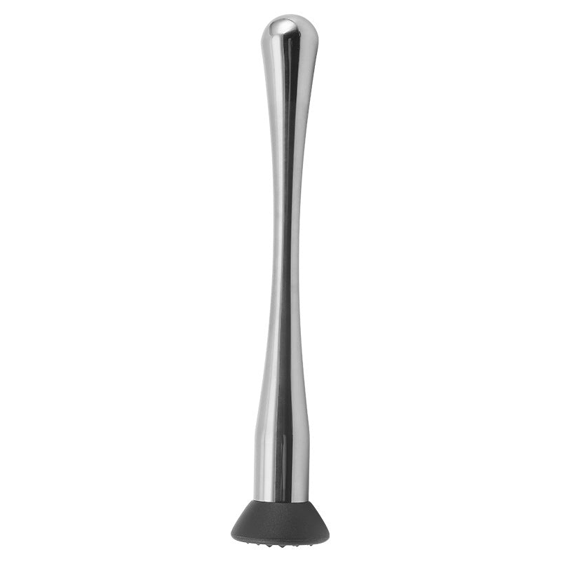 Stainless Steel Ice Crusher Muddler Bar Tool for Lemon Tea, Cocktail Mixing,