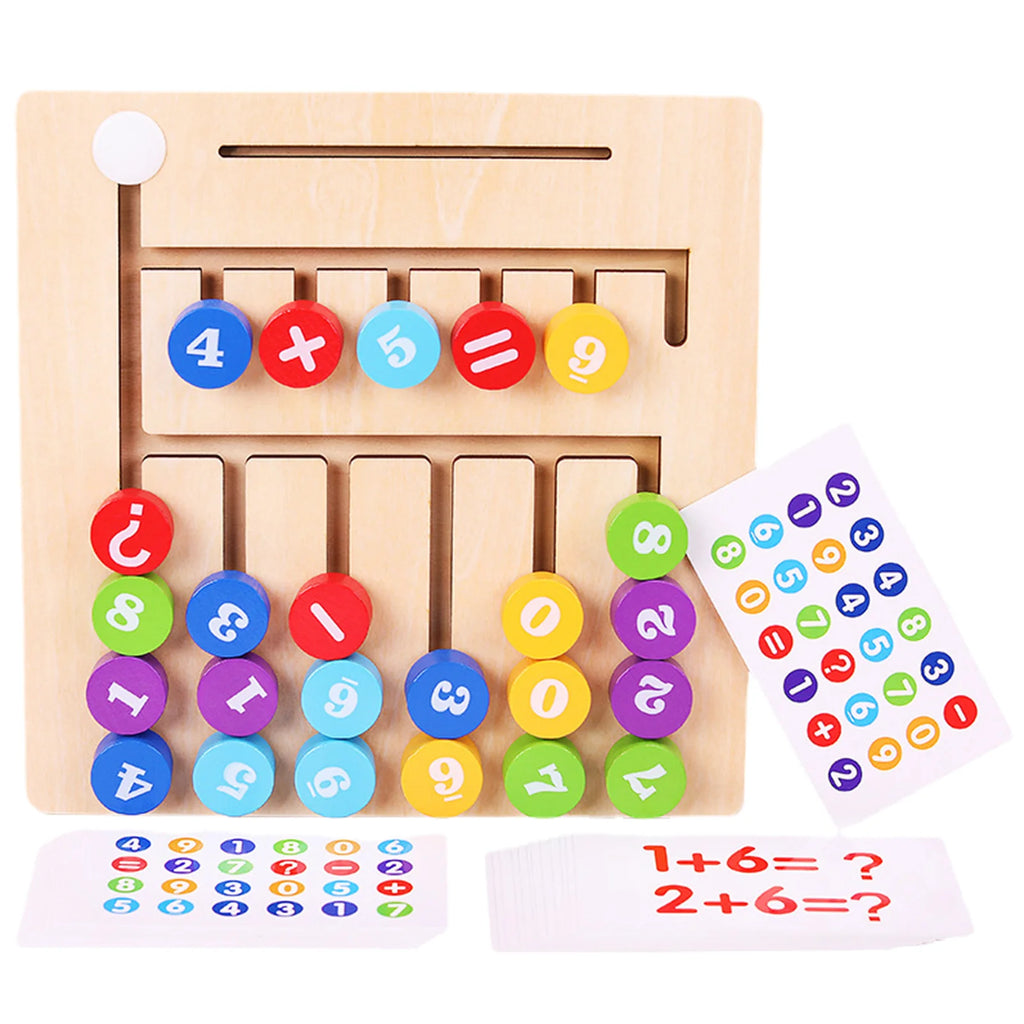 Children's digital maze walking blocks logical thinking puzzle toys early education intelligence development teaching aids