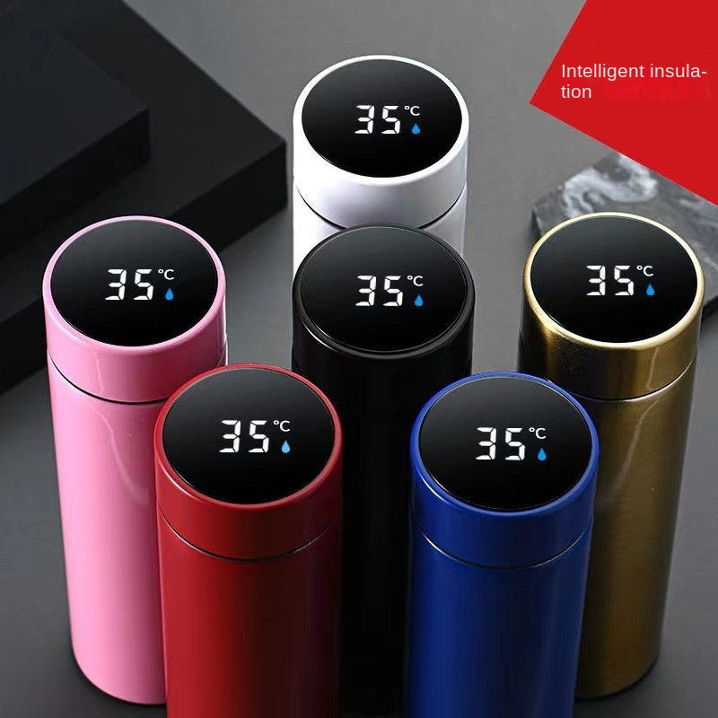 Smart Temperature Measurement Insulated Cup 304 Stainless Steel Water Cup Portable Home Cup Gift Cup Wholesale Engraving eprolo