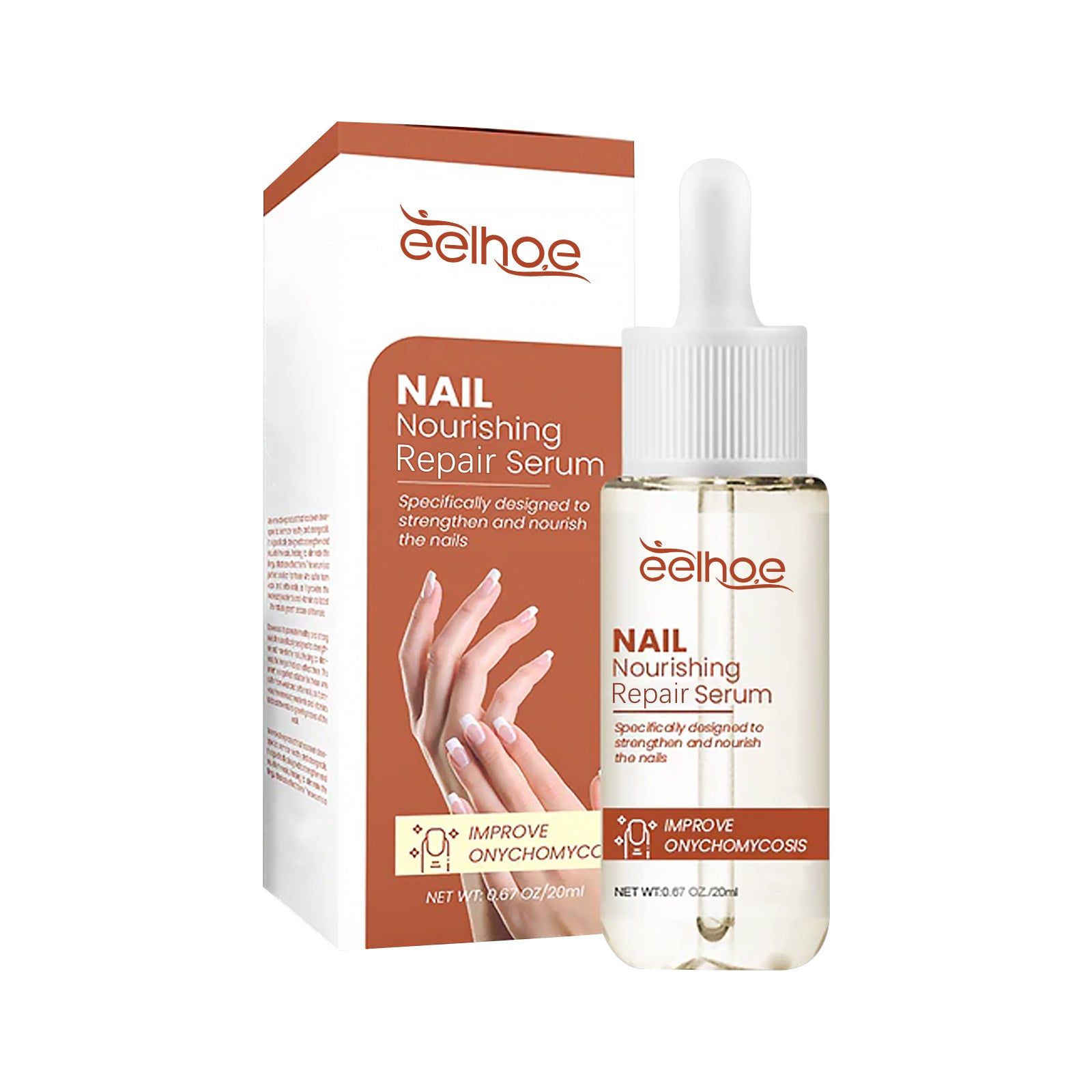 Nail Care Essence Hand And Foot Gray Nail Repair Soft Nail Thickening Moisturizing Nail Care Essence