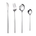 Gold Stainless Steel Cutlery Set | 4-Piece Portuguese Design Royal Beauty Queen