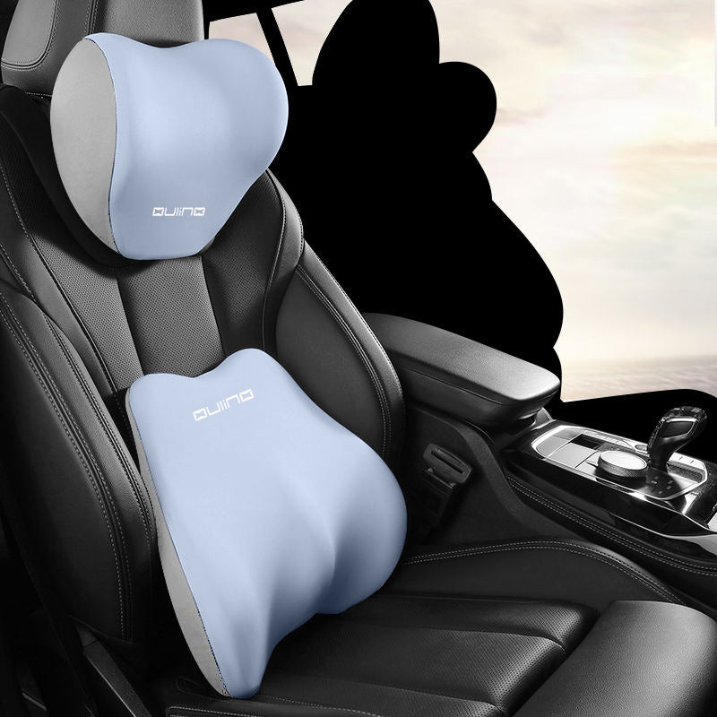 Car Headrest Neck Pillow Waist Support Set by eprolo
