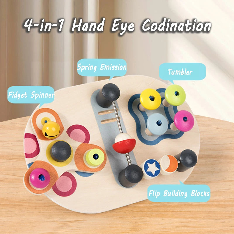 Montessori teaching aids early childhood education boards toys children's senses