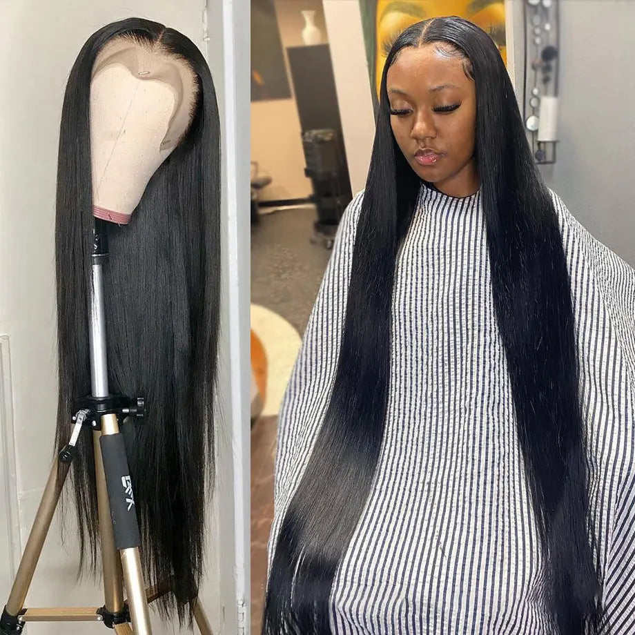 Glueless Wigs Wear and Go Human Hair Wig Straight eprolo