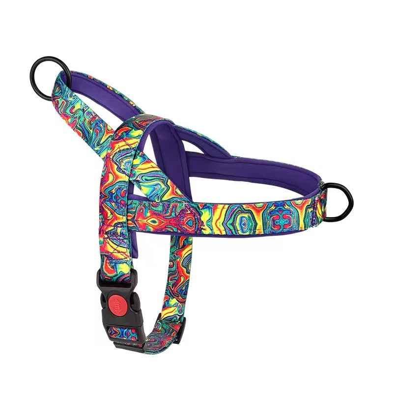 Dog Harness with Anti-Pulling Feature for Medium and Large Breeds, Lab, Golden Retriever, Dog Leash, Dog Chain
