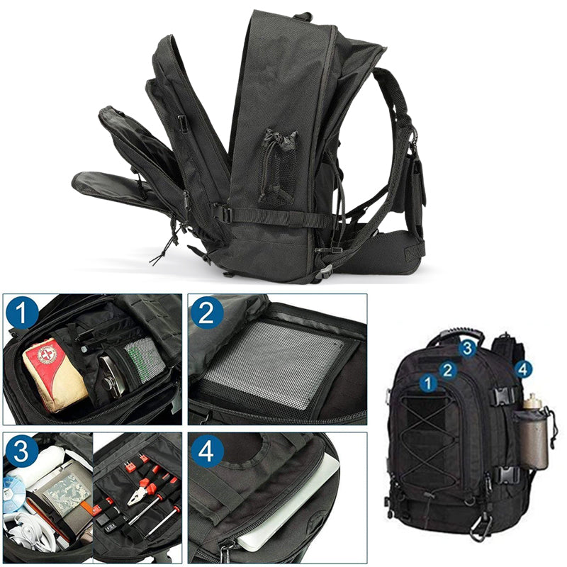 65L Men's Outdoor Tactical Backpack: large - capacity, ideal for hiking, camping, and travel. A military - style rucksack by eprolo