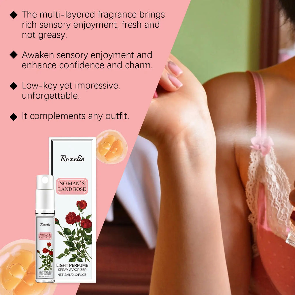 No Man's Land Rose Perfume Spray Fresh Fragrance Fragrance Charm Lasting Fragrance Light Elegant Perfume Spray eprolo