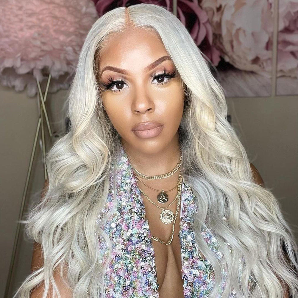 Lace Front Wig Long Wavy Cosplay Wigs Heat Resistant Fiber Glueless Daily Wigs For Women