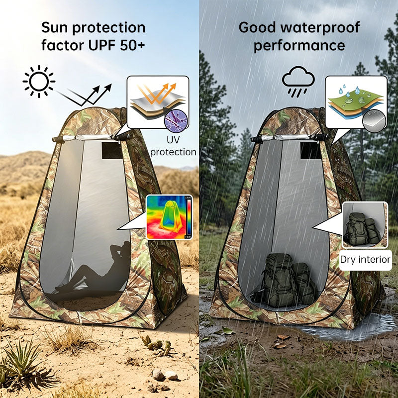 Portable Outdoor Camping Tent: Single Person, Changing Room, Shower, Storage/Fishing/Photography Tent by eprolo