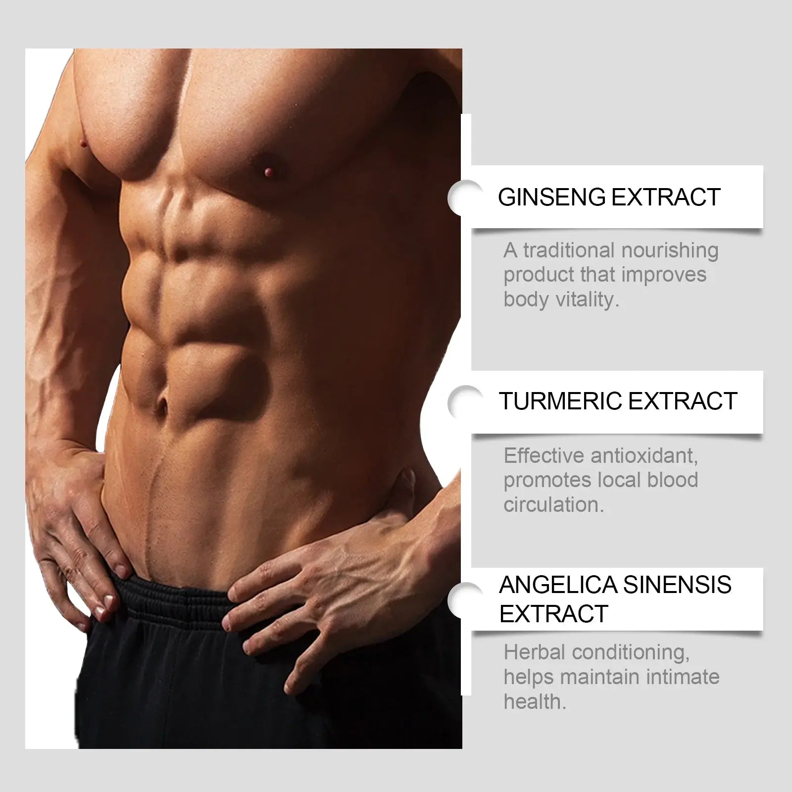 Massage Gel For Men Herbal Moisturizing Body Repair Massage Gel For Men eprolo