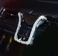 Universal Car Phone Holder with Bing Crystal Rhinestone Car Air Vent Mount Clip Cell Phone Holder for iPhone Samsung Car Holder by eprolo