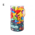 Children's Rainbow Count Early Education Cognitive Toys Montessori Teaching Aids Math Children's Game Set