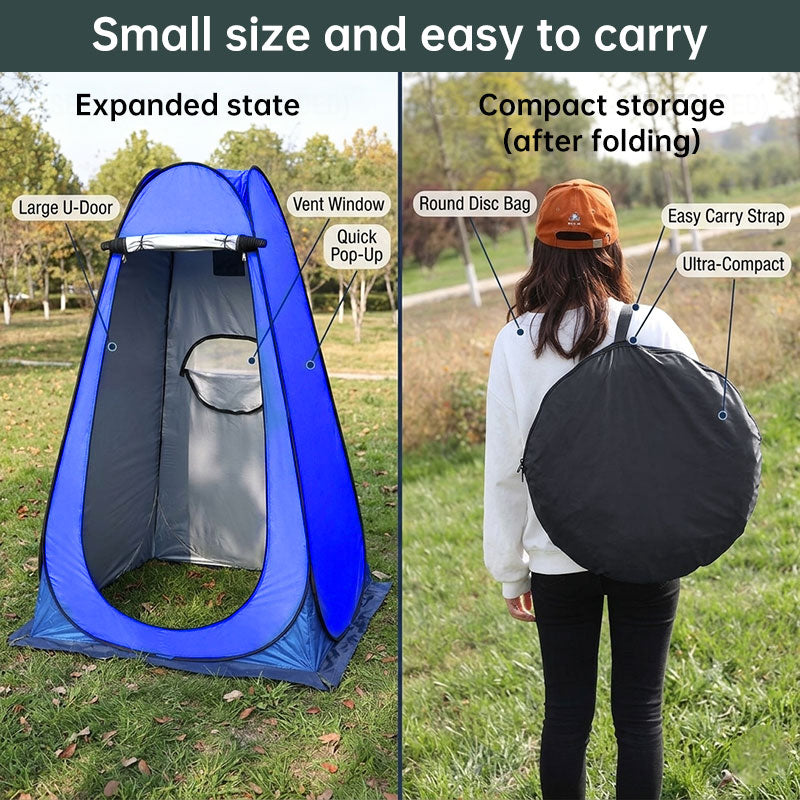 Portable Outdoor Camping Tent: Single Person, Changing Room, Shower, Storage/Fishing/Photography Tent by eprolo