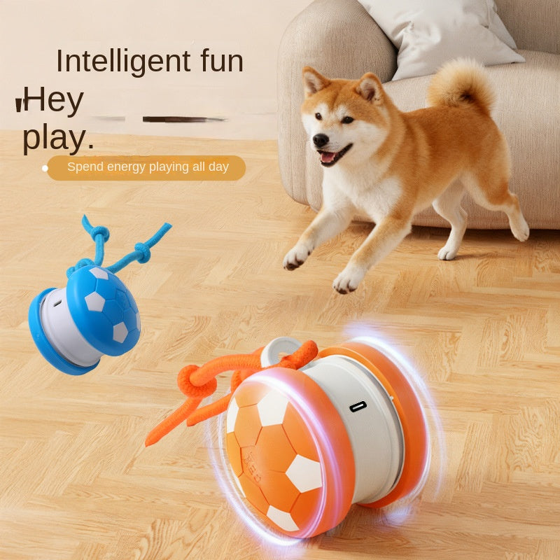 New Pet Smart Rolling Ball Toy for Dogs, Official US-Mexico-Canada World Cup Edition, Interactive Dog Play Tool