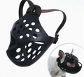 Humble Dog Soft Rubber Short-Muzzle Dog Muzzle for Bull Terrier, English Bulldog, French Bulldog, Pug - Prevents Biting and Eating Randomly