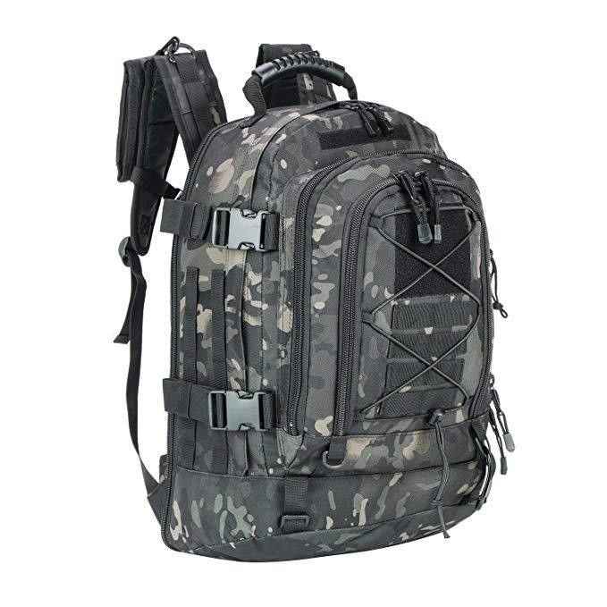 65L Men's Tactical Backpack – Military-Style Rucksack for Hiking, Camping & Travel