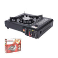 Single-Burner Butane Camping Stove – Windproof, Adjustable & Portable Outdoor Cooker