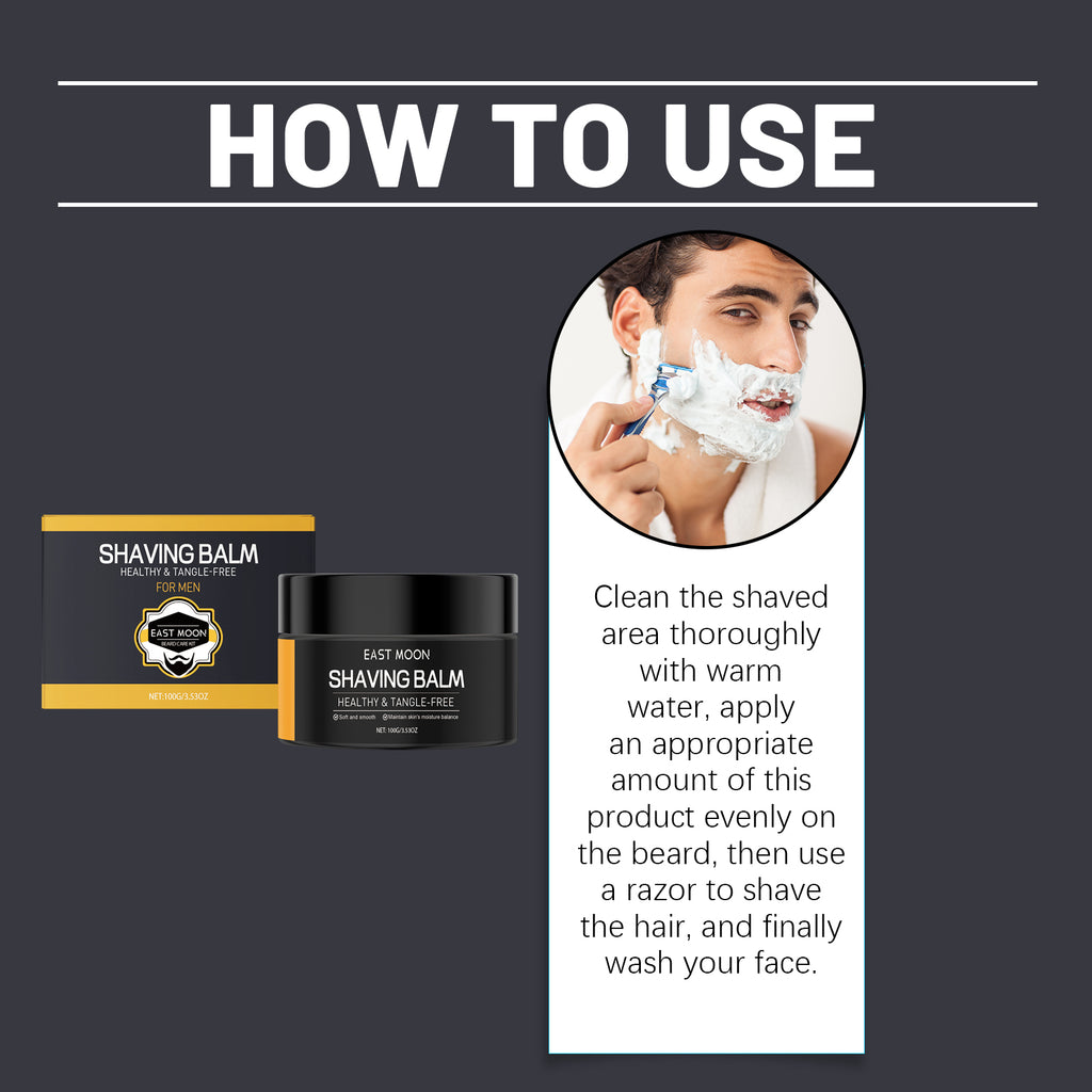 Shaving Cream Smooth, Comfortable, Moisturizing, Supple And Portable Refreshing Skin Care Shaving Cream eprolo