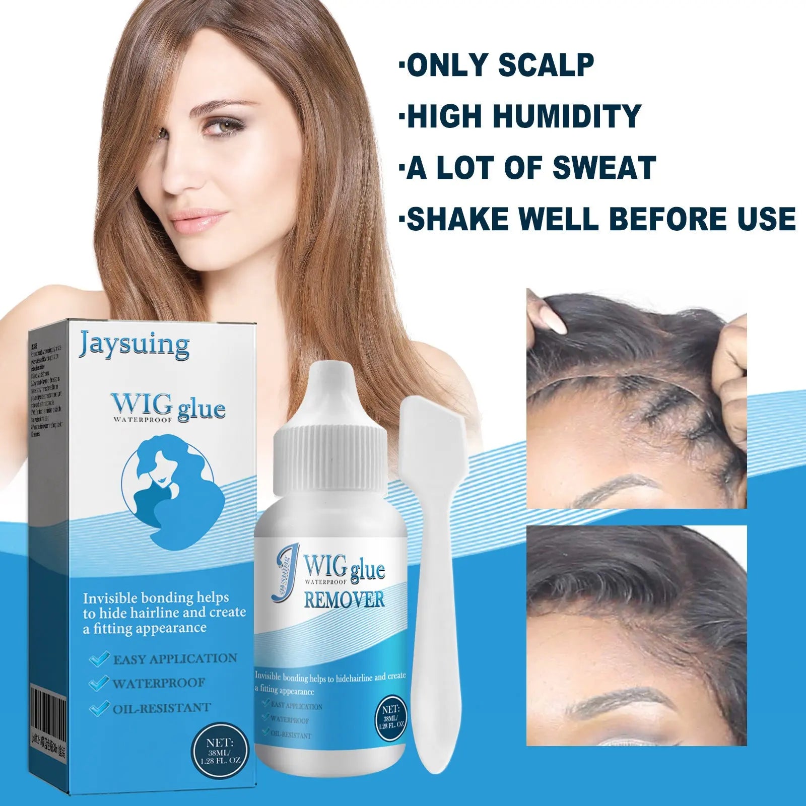 Jaysuing Traceless Invisible Wig Glue eprolo